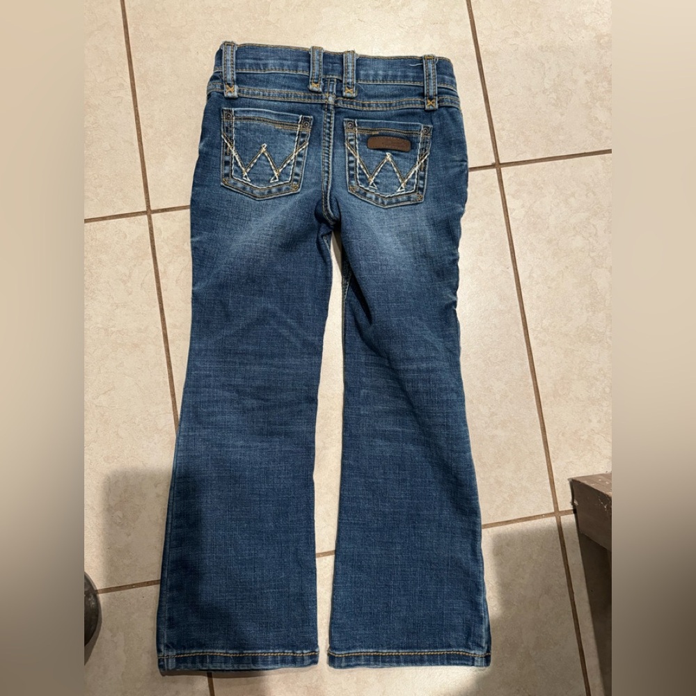 Wrangler bootcut jeans girls size 6 regular